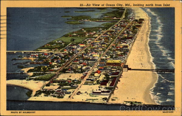 Air View of Ocean City, Maryland Air View of Ocean City, Maryland