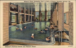 Mineral Water Swimming Pool in Hall of Waters Mineral Water Swimming Pool in Hall of Waters