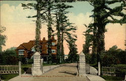 Entrance to Melrose Park, Flatbush Entrance to Melrose Park, Flatbush