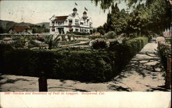 Garden and Residence of Paul de Longpre