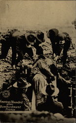 American Wounded after Bombardment