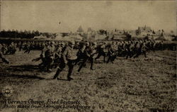 A German Charge, Fixed Bayonets Photo Taken From American Lines, France