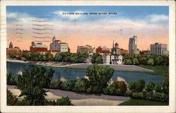 Dayton Skyline from the Miami River Dayton Skyline from the Miami River