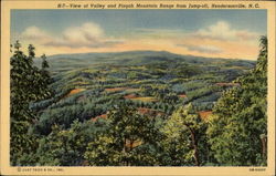 H-7 View of Valley and Pisgah Mountain Range from Jump-off
