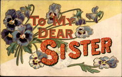 To My Dear Sister