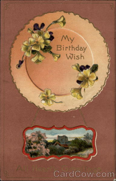 My birthday wish - a hearty greetings