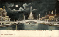 Night Scene in Dreamland, Coney Island, N. Y Night Scene in Dreamland, Coney Island, N. Y