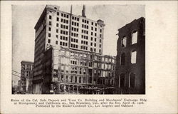 Ruins of the California Safe Deposit and Trust Co. Building