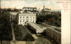 2257 - White House, Showing Executive Offices, Washington, D.C