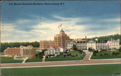 U.S. Marine Hospital Stapleton, drawing