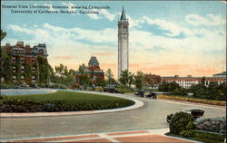 General View University Grounds, showing Campanile, University of California General View University Grounds, showing Campanile, University of California
