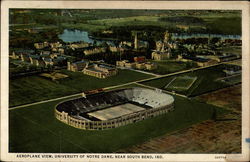 Aeroplane View, University of Notre Dame Aeroplane View, University of Notre Dame