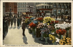 Flower Venders on the Streets