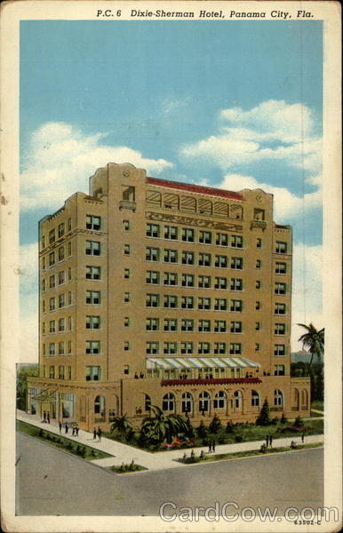 Dixie-Sherman Hotel Panama City Florida Dixie-Sherman Hotel Panama City Florida