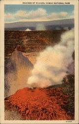 Volcano of Kilauea, Hawaii National Park