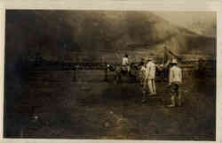 Group Watching Person riding Horse