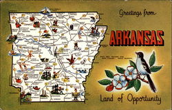 Greetings from Arkansas Land of Opportunity
