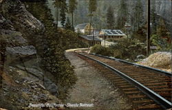 Beautiful California - Shasta Retreat Postcard Postcard