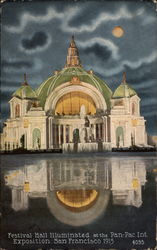 Festival Hall Illuminated at the Pan-Pac Int. Exposition Festival Hall Illuminated at the Pan-Pac Int. Exposition