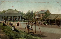 Children's Playgrounds and Quarters in Golden Gate State Park