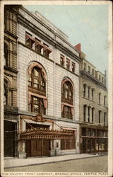 Old Colony Trust Company, Branch Office, Temple Place
