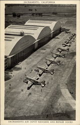 Sacramento Air Depot Hangars and Repair Docks Sacramento Air Depot Hangars and Repair Docks
