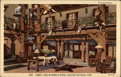 Lobby, Lake McDonald Hotel