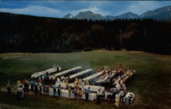 Barbecue at Glacier Park Lodge