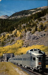 The California Zephyr Entering the Moffat Tunnel
