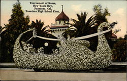 Tournament of Roses, New Years Day, Pasadena High School Float Tournament of Roses, New Years Day, Pasadena High School Float