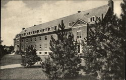 Silvester Hall Men's Dormitory at University of Maryland Postcard
