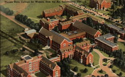 Florida State College for Women seen from the Air Florida State College for Women seen from the Air
