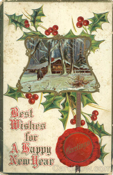 Best Wishes for A Happy New Year New Year's