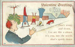 Valentine Greeting Postcard