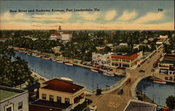 New River and Andrews Avenue New River and Andrews Avenue