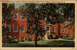 The William Amos Johnson Memorial Building, Wake Forest College