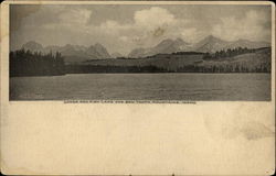 Lower REd Fish Lake and Saw Tooth Mountains