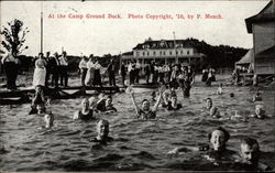 At the Camp Ground Dock