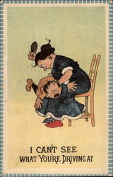 Child getting spanking Child getting spanking