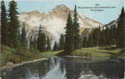 Mount Rainier from Reflection Lake