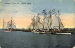 The Inlet, where the sailboats leave