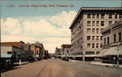 Colorado Street looking West Colorado Street looking West