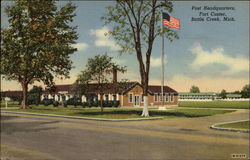 Post Headquarters, Fort Custer Post Headquarters, Fort Custer