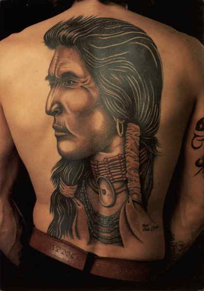 Red Indian Tattoo Stefan Richter Pop Art