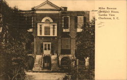 Miles Brewton (Pringle) House, Garden View