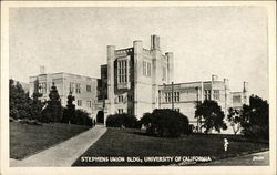 Stephens Union Bldg., University of California Stephens Union Bldg., University of California