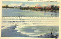 Muskingum River Dam from y Bridge Muskingum River Dam from y Bridge