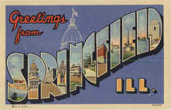 Greetings from Springfield Large Letter