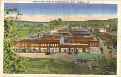 Bird's Eye View of Business District
