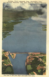 Airview TVA's Kentucky Dam